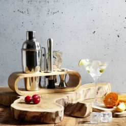 Barudstyrssæt>MIXOLOGY bartendersæt, rustfrit stål