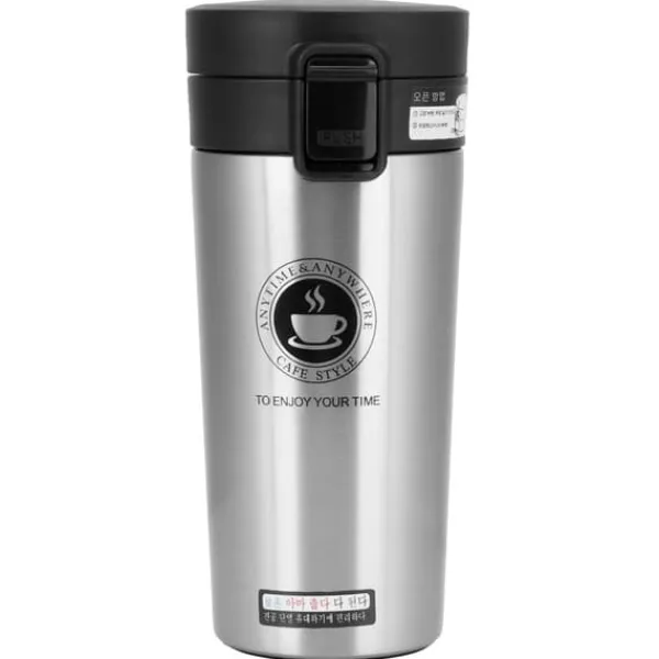 Beholdere Til Mad & Drikkevarer>380ml kaffekrus med si bærbar termokop vandflaske til hjemmekontor rejser