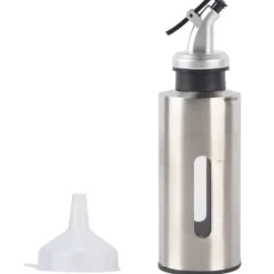 Olie- & Eddikebeholdere>150ml rustfrit stål olieflaske lækagesikker sojasauce eddike dispenser
