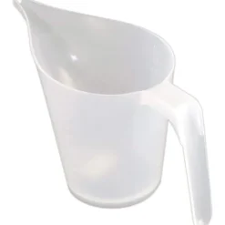 1000ml tragtkande gennemsigtig målebæger med mundstykke til syltetøjssirup Sale