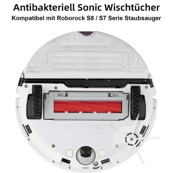 Robotstøvsugere>Moppeklude til Xiaomi Roborock S8/S8+ 6-pak