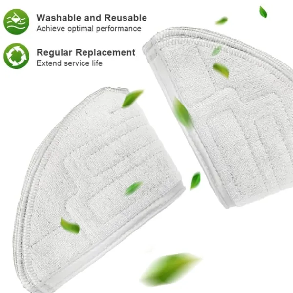 Robotstøvsugere>Moppeklude til Xiaomi Roborock S8/S8+ 6-pak