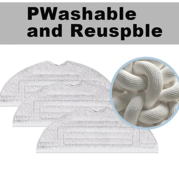 Robotstøvsugere>Moppeklude til Xiaomi Roborock S8/S8+ 6-pak