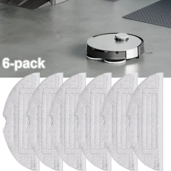 Robotstøvsugere>Moppeklude til Xiaomi Roborock S8/S8+ 6-pak