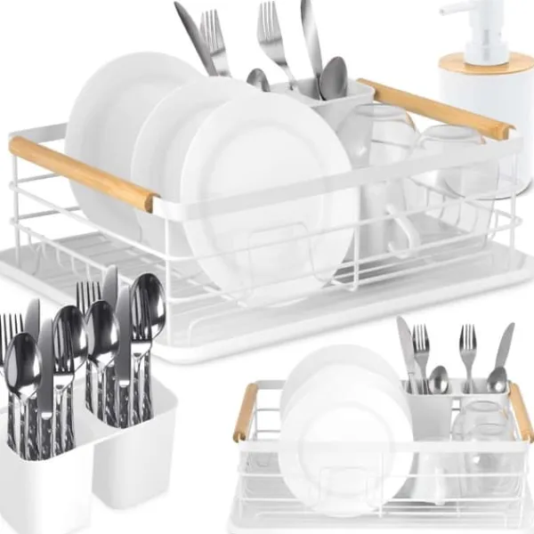 MS-600 Massido opvaskestativ hvid Clearance