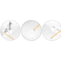 MS-600 Massido opvaskestativ hvid Clearance