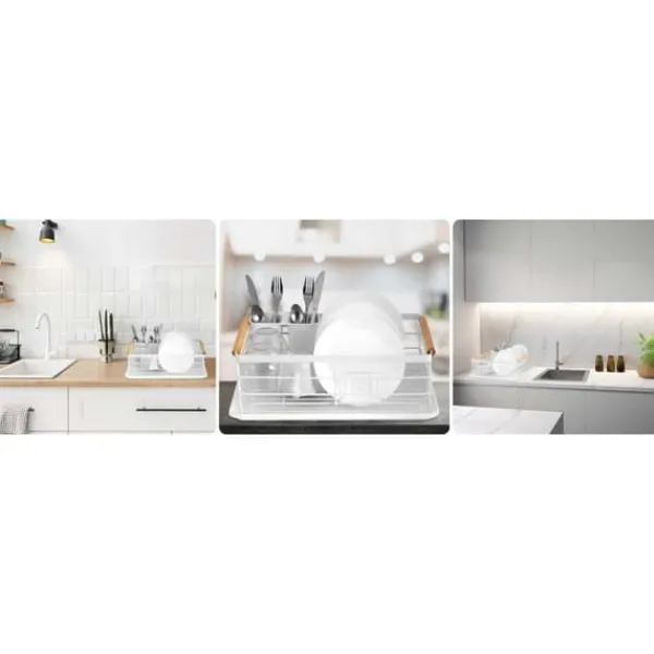 MS-600 Massido opvaskestativ hvid Clearance