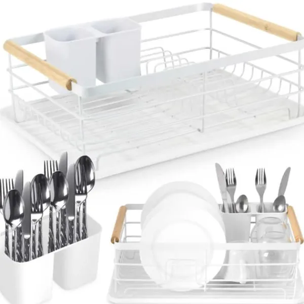 MS-600 Massido opvaskestativ hvid Clearance