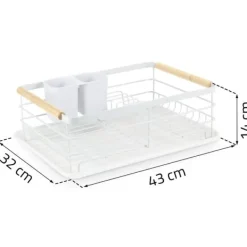MS-600 Massido opvaskestativ hvid Clearance