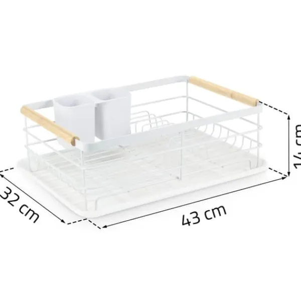 MS-600 Massido opvaskestativ hvid Clearance