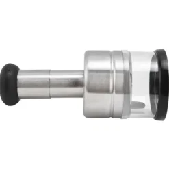 Hvidløgspressere>Multifunktionel håndtrykskærende løganordning Rustfrit stål løghakker Hvidløgspresse Køkkengrej