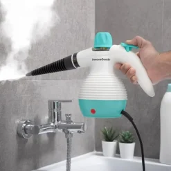 Multifunktionel, 9-i-1 håndholdt damper med tilbehør Steany InnovaGoods 0,35 L 3 Bar 1000W Online