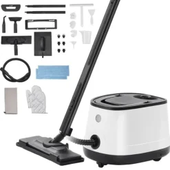 Damprensere>Multifunktionsdamper 27 dele, Effektiv damprenser til hjemmerengøring, hurtig opvarmning, nem betjening, alsidig brug