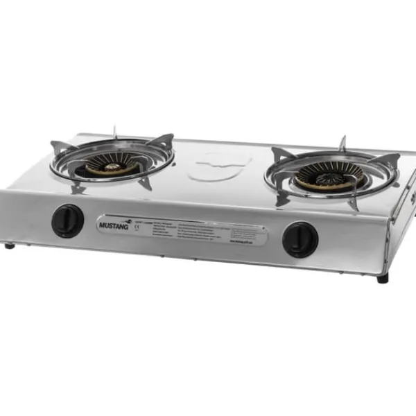Mustang gaskomfur 2-brænder Sale