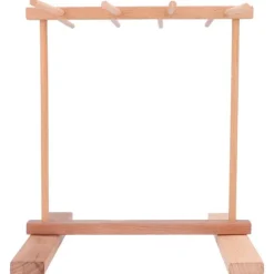 Nudeltorkställ i trä 15,4 X 8,7 X 11,8 tum hopfällbart Förhindra halka Pasta torkställ för hemmet Outlet