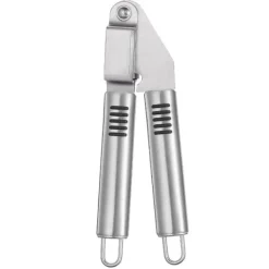 Hvidløgspressere>Ny Hvidløgspresser med Skridsikkert Rustfrit Stålhåndtag