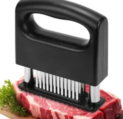 Kødhammere>OBOSOE 48-blads kødmørner i rustfrit stål - til alt kød inkl. oksekød og svinekød