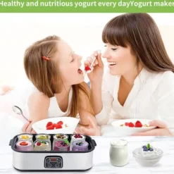 OBOSOE probiotisk yoghurt – yoghurtmaskine med justerbar temperatur og tid, der skaber milliarder af levende probiotika til tarmsundhed Hot