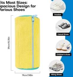 OBOSOE Skovaskepose - Vasketøjspose med lynlås - 360-graders omfattende rengøring Online