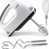 OBOSOE 7-trins håndmixer – elektrisk piskeris med dejkroge og piskeris i rustfrit stål, tåler opvaskemaskine Sale