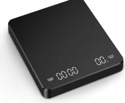 Køkkenvægte>OBOSOE USB-genopladelig digital kaffevægt med høj præcision og timer – til espresso, pour-over og hjemmebagning