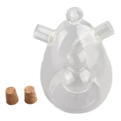 Olie- & Eddikebeholdere>Olie- og eddikedispensersæt - Gennemsigtig forseglet krukke til køkken