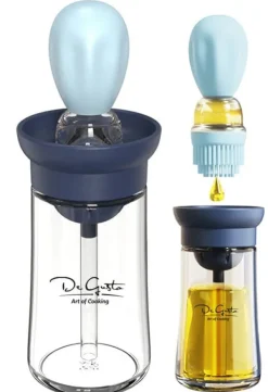 Olie- & Eddikebeholdere>Oliepumpe med silikonebørste 2 i 1