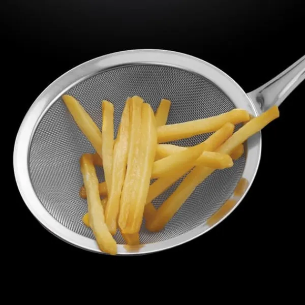 Sier>Oliesi i rustfrit stål Holdbar multifunktionel finmasket melsaftfilterske Køkkenværktøj til madlavning