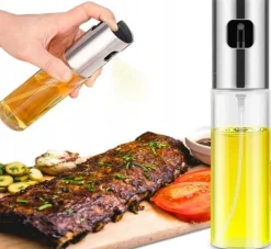 Olie- & Eddikebeholdere>OLIESPRØJTEFLASKE 100 ML TIL OLIEEDDIKE MED GLASSPRØJTE