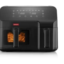 Bodum Fritøse>Oljefri fritös - - Dubbelfack 3,2L och 5,1L - 2700 W - Svart