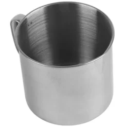 Sier>Oljesil Pot 1,3L Kapacitet 304 Rostfritt stål Matlagningsoljebehållare Antiläckage för Hemrestaurang