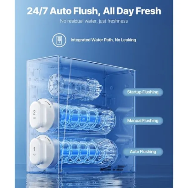 Vandfiltre>Omvendt Osmose System 800 GPD, 8-Trins Tankløs Vandfilter Under Vask, Høj Flow Rate