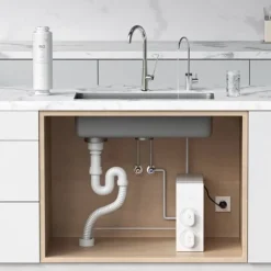 Omvendt osmose system erstatning, SS-004 model, til vandfilter under vasken