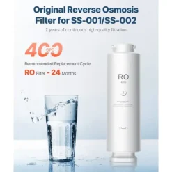 Vandfiltre>Omvendt Osmosesystem, Udskiftning til SS-002, Vandfilter til Under Vasken
