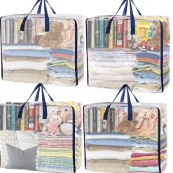 Opbevaringspose til tøj med stort volumen og håndtag Clearance