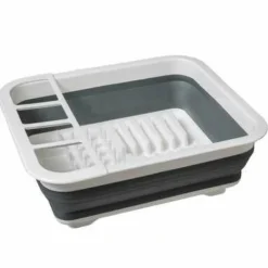 OPFALDAFFABET grå/hvid foldbar plast Outlet