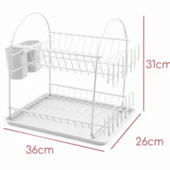 Opvaskeafløb 32x32x26cm BRUNBESTE BB-3566 Hvid Clearance