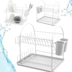 Opvaskeafløb 32x32x26cm BRUNBESTE BB-3566 Hvid Clearance