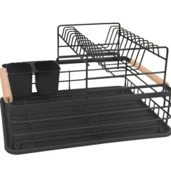 Opvaskestativ i to niveauer Aftapningsplade 43x32x27cm KINGHOFF KH-1796 Online