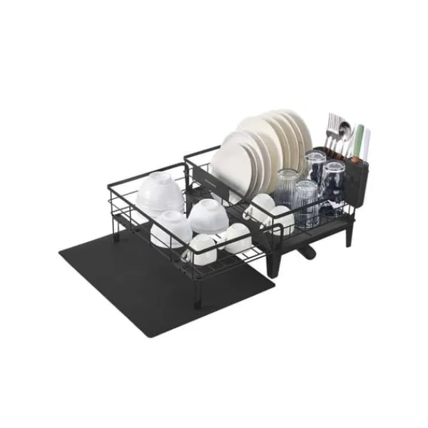 Opvaskestativ, 31x42x18,5 cm, Sort Sale