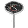 Køkkentermometre>Ovngrilltermometer i rustfrit stål - præcis temperaturmåler til madlavning
