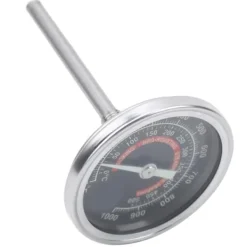 Køkkentermometre>Ovngrilltermometer i rustfrit stål - præcis temperaturmåler til madlavning