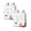4-pack AGA AQVIA "on-the-go" 0,5L, PET-flaska (Vit) New