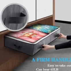 2-Pack Seng Opbevaring - Opbevaring Under Sengen