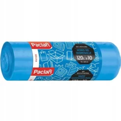 Paclan affaldsposer 120l 10 stk. 139350 blå Hot