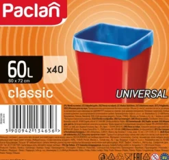 Paclan Classic affaldssække 60L 40 stk Best