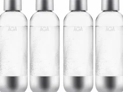 4-pak AGA AQVIA Steel 1L, PET-flaske Discount