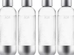 4-pak AGA AQVIA Steel 1L, PET-flaske Discount