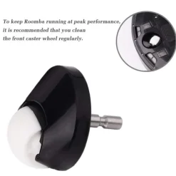 2-pak forhjul til iRobot Roomba 500/600/700/880/980 Sort Hot