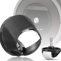 2-pak forhjul til iRobot Roomba 500/600/700/880/980 Sort Hot